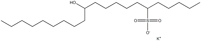  12-Hydroxyhenicosane-6-sulfonic acid potassium salt