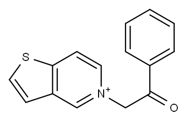 5-Phenacylthieno[3,2-c]pyridin-5-ium