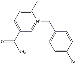  1-(4-Bromobenzyl)-3-carbamoyl-6-methylpyridinium