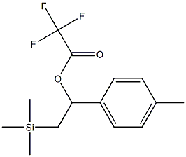 Trifluoroacetic acid [1-(4-methylphenyl)-2-(trimethylsilyl)ethyl] ester