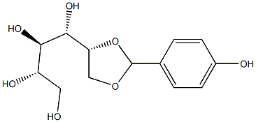 5-O,6-O-(4-Hydroxybenzylidene)-D-glucitol