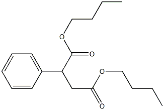 Phenylsuccinic acid dibutyl ester Structure