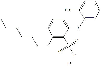2'-Hydroxy-3-heptyl[oxybisbenzene]-2-sulfonic acid potassium salt