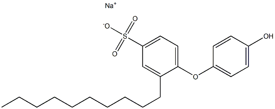 4'-Hydroxy-2-decyl[oxybisbenzene]-4-sulfonic acid sodium salt|