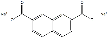 2,7-ナフタレンジカルボン酸ジナトリウム 化学構造式