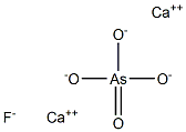 Calcium arsenate fluoride Struktur