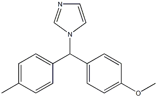 1-[(4-Methoxyphenyl)(4-methylphenyl)methyl]-1H-imidazole