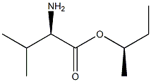 (R)-2-Amino-3-methylbutanoic acid (R)-1-methylpropyl ester Structure