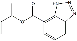 3H-Benzotriazole-4-carboxylic acid (1-methylpropyl) ester