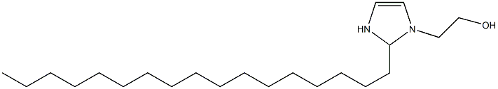 2-Heptadecyl-4-imidazoline-1-ethanol 结构式