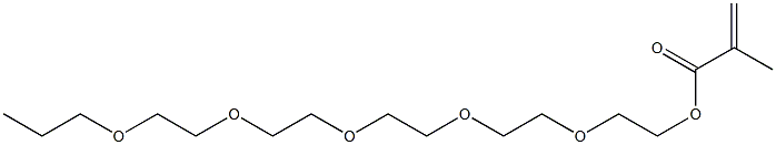 Methacrylic acid 2-[2-[2-[2-(2-propoxyethoxy)ethoxy]ethoxy]ethoxy]ethyl ester