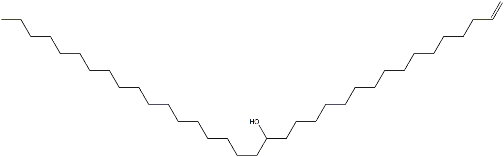 ペンタトリアコンタン-1-エン-17-オール 化学構造式
