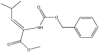 (Z)-2-(Benzyloxycarbonylamino)-4-methyl-2-pentenoic acid methyl ester