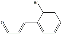 2-ブロモシンナムアルデヒド 化学構造式