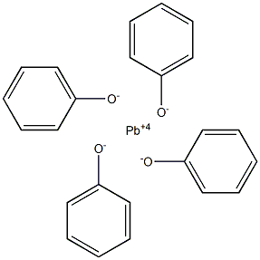 Lead(IV)tetraphenolate 结构式