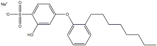 3-Hydroxy-2'-octyl[oxybisbenzene]-4-sulfonic acid sodium salt