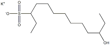 11-Hydroxytridecane-3-sulfonic acid potassium salt