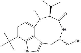 (2S,5S)-9-tert-Butyl-2-isopropyl-1,2,4,5,6,8-hexahydro-5-hydroxymethyl-1-methyl-3H-pyrrolo[4,3,2-gh]-1,4-benzodiazonin-3-one