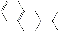 1,2,3,4,5,8-Hexahydro-2-isopropylnaphthalene 结构式