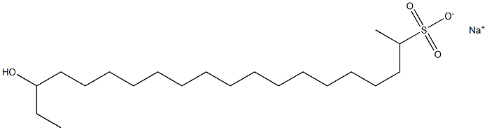  18-Hydroxyicosane-2-sulfonic acid sodium salt