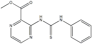 3-[3-Phenylthioureido]pyrazine-2-carboxylic acid methyl ester