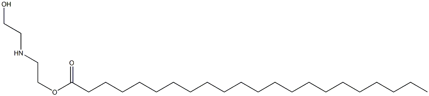 Behenic acid 2-[(2-hydroxyethyl)amino]ethyl ester Structure