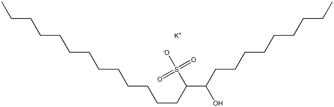 10-Hydroxytetracosane-11-sulfonic acid potassium salt