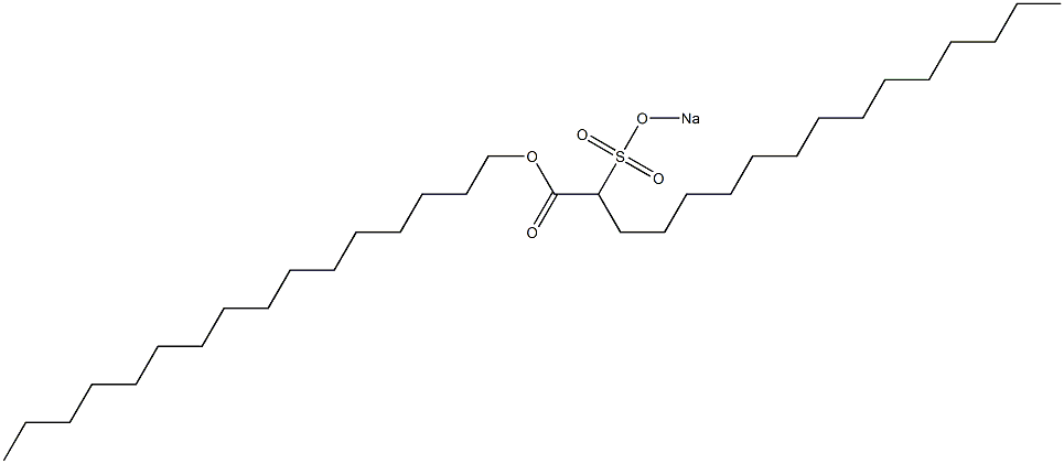 2-(Sodiosulfo)hexadecanoic acid hexadecyl ester
