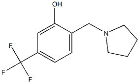 5-(Trifluoromethyl)-2-[(pyrrolidin-1-yl)methyl]phenol