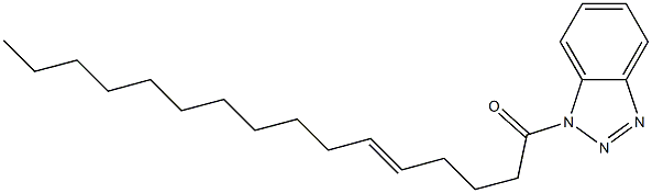 1-(5-Hexadecenoyl)-1H-benzotriazole 结构式