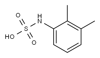 2,3-Xylylsulfamic acid Struktur