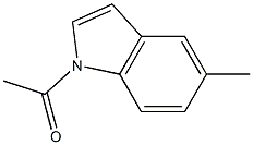 1-Acetyl-5-methyl-1H-indole Structure