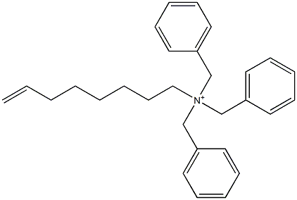 (7-Octenyl)tribenzylaminium