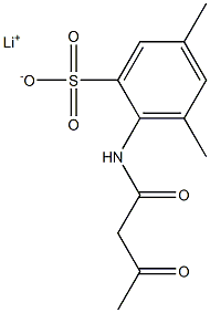 2-(Acetoacetylamino)-3,5-dimethylbenzenesulfonic acid lithium salt