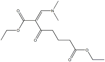 2-[(Dimethylamino)methylene]-3-oxo-7-ethoxy-7-oxoheptanoic acid ethyl ester