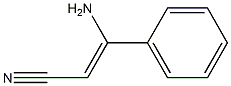 (Z)-3-Amino-3-(phenyl)acrylonitrile Structure