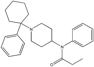  N-[1-(1-Phenylcyclohexyl)-4-piperidinyl]-N-phenylpropionamide