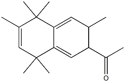 7-Acetyl-1,4,6,7-tetrahydro-1,1,3,4,4,6-hexamethylnaphthalene Struktur