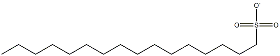 1-Hexadecanesulfonic acidanion Structure