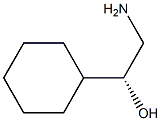 (R)-2-アミノ-1-シクロヘキシルエタノール 化学構造式
