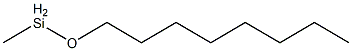 Methyl(octyloxy)silane Struktur