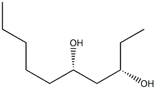 (3S,5S)-3,5-Decanediol Struktur