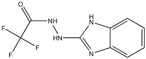 2-(1H-Benzimidazol-2-yl)-1-(trifluoroacetyl)hydrazine Structure