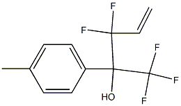 1,1,1,3,3-Pentafluoro-2-(4-methylphenyl)-4-penten-2-ol Structure