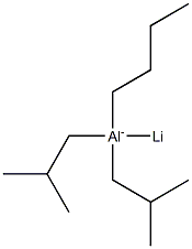 Lithiobis(2-methylpropyl)(butyl)alminum anion Structure