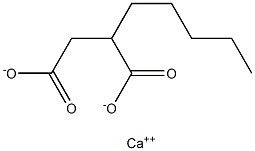 2-Pentylsuccinic acid calcium salt