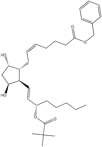 (5Z,9S,11S,13E,15S)-9,11-Dihydroxy-15-(pivaloyloxy)prosta-5,13-dien-1-oic acid benzyl ester