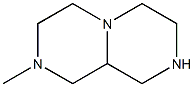 Octahydro-2-methyl-4H-pyrazino[1,2-a]pyrazine Structure