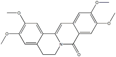 5,6-Dihydro-2,3,10,11-tetramethoxy-8H-dibenzo[a,g]quinolizin-8-one