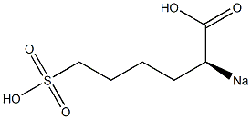[S,(+)]-2-Sodiosulfohexanoic acid